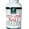 Whole Herbs Kratom Capsules Red Vein Bali 250g 500ct Bottle